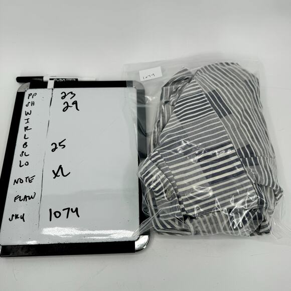 Brooks Brothers Shirt Mens XL Gray Button Down Long Sleeve Geometric Cotton - Picture 5 of 5